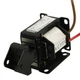 uxcell Pull Type AC 110V 10mm Stroke 0.6Kg Force Solenoid Electromagnet Black