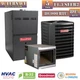 Goodman 5 Ton 14.3 SEER2 AC Gas Furnace System Unit 80% AFUE 80K BTU Horizontal Goodman 5 Ton 14.3 SEER2 AC Gas Furnace System Unit 80% AFUE 80K BTU Horizontal