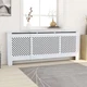 MDF Radiator Cover White 80.7"